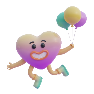 personaje volando con globos-un rincón sacado de un cuento-El bosque encantado@2x