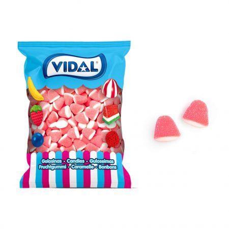 Besos fresa-nata Vidal