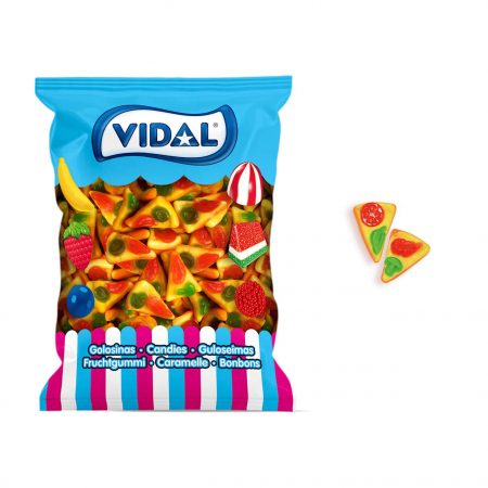 Porciones pizza Vidal