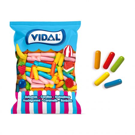 Tizas de colores Vidal