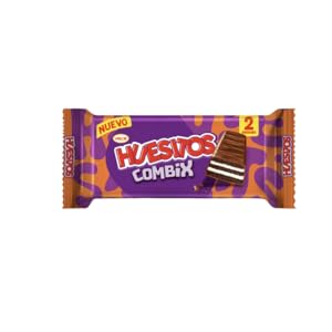 Huesitos Combix Barritas de Chocolate con leche y relleno