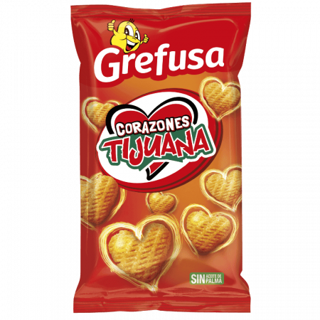 Grefusa Corazones Tijuana bolsa 65 gr.