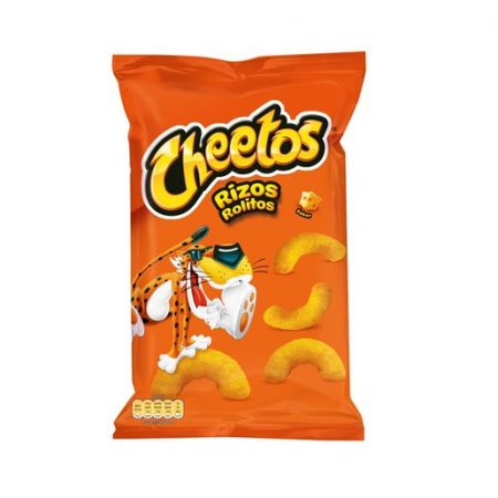 Cheetos Rizos Rolitos sabor a queso bolsa 22 gr.