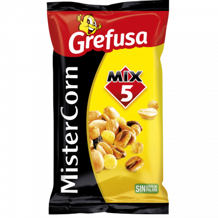 Grefusa Mister Corn Mix 5 bolsa 115 gr.