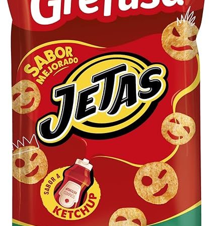 Grefusa Jetas con sabor a kétchup bolsa 70 gr.