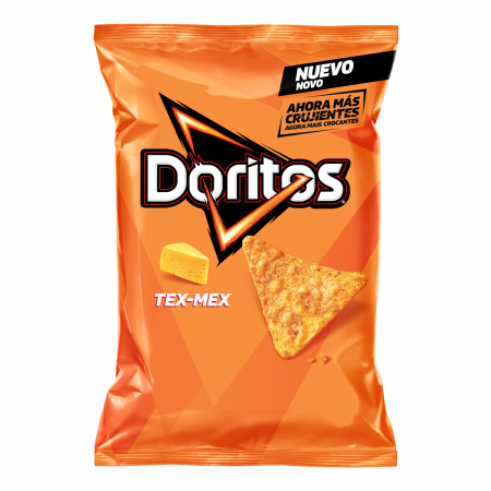 Doritos Tex-Mex sabor a queso bolsa 50 gr.