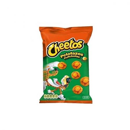 Cheetos Pelotazos Pelotas de fútbol sabor a queso bolsa 105 gr.