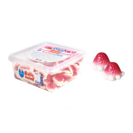 Fresones con nata rellenos Vidal