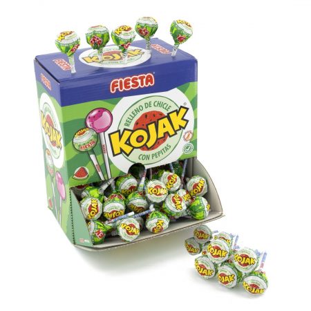 Fiesta Chupa-chups Kojak sandía relleno de chicle