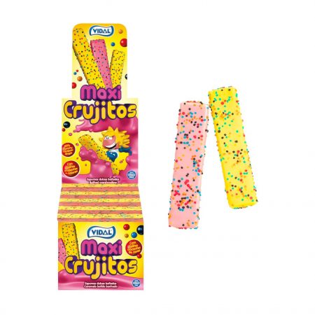 Maxicrujitos de colores Vidal