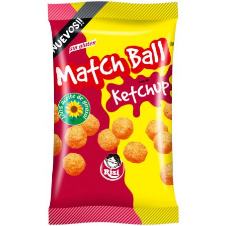 Match Ball Risi sabor Ketchup bolsa 30 gr.