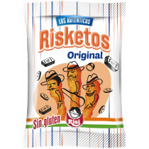 Risketos Risi original sabor queso  bolsa 120 gr.