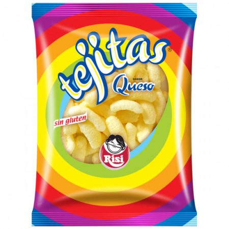 Tejitas Risi sabor queso bolsa 100 gr.