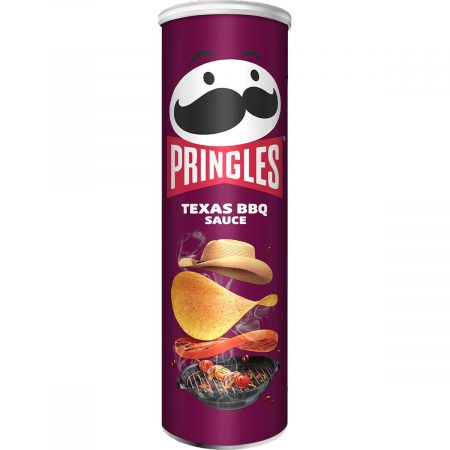 Pringles Barbacoa Texas BBQ   sabor a salsa barbacoa  tubo  165 gr.