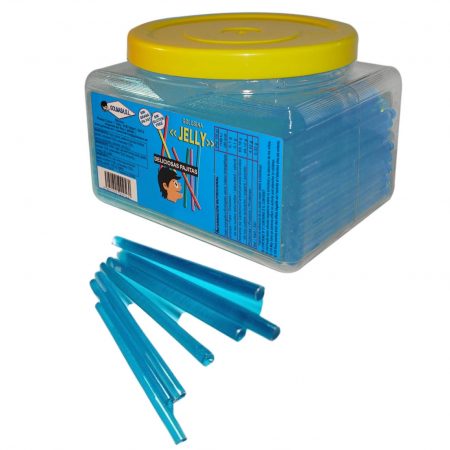 Tubos de Gelatina sabor cola afrutado Golmasa