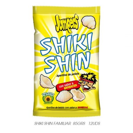 Jumpers Shiki Shin Aperitivo de patata sabor barbacoa bolsa 85 gr.