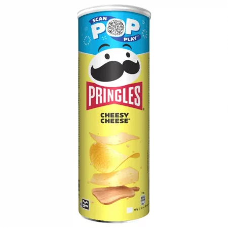 Pringles Cheesy Cheese  sabor a queso tubo 165 gr.