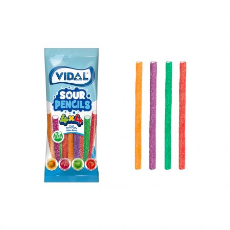Dulcipica 4 Colores x 4 sabores Vidal Bolsa 90 gr.