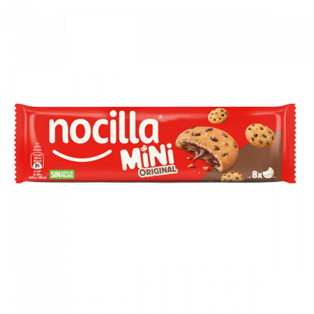 Nocilla Mini Cookies Original galleta de chocolate con nocilla 64 gr.
