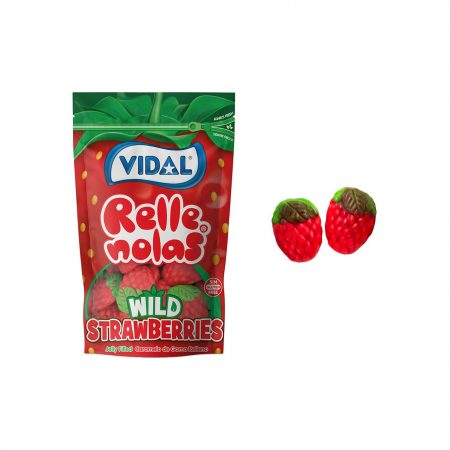 Fresones con Nata Rellenos Vidal Bolsa 180 gr.