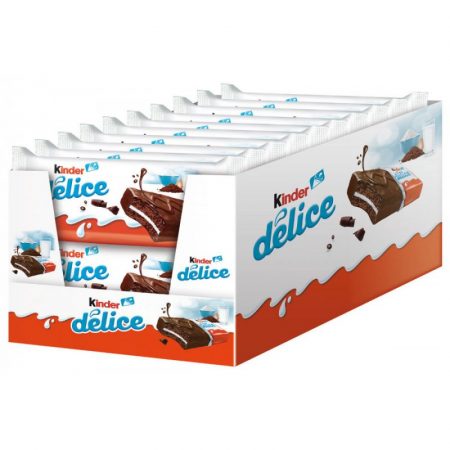 Kinder Delice Bizcocho de leche y cobertura de cacao 39 gr.