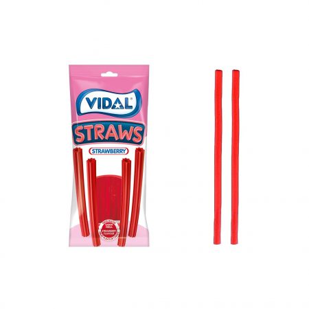 Lanzas de Fresa Vidal Bolsa 90 gr.