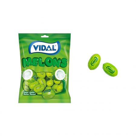 Melones Grageados Vidal Bolsa 90 gr.