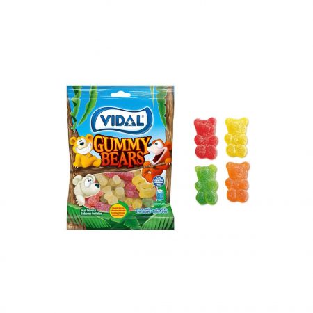Ositos Azúcar Vidal Bolsa 90 gr.