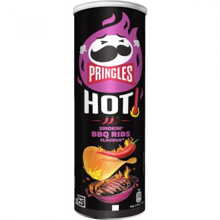 Pringles Smokin`BBQ Ribs Chile picante con dulce sabor BBQ