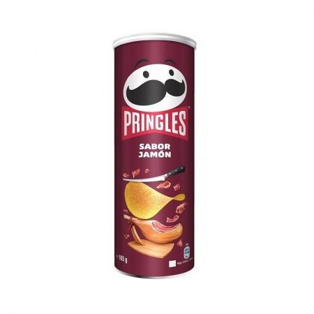 Pringles Sabor Jamon Tubo 165 gr.