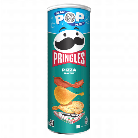 Pringles Pizza Patatas con sabor a pizza bote 165 gr.
