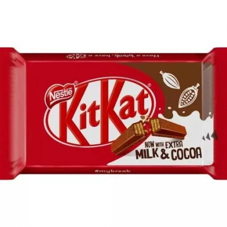 KitKat Galleta rellena de chocolate con leche paquete 41,5 gr.