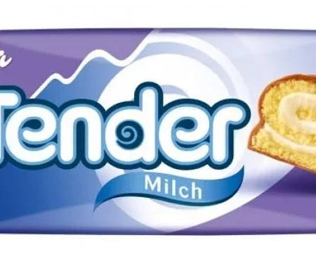 Milka Tender Bizcocho con relleno cubierto de crema de chocolate