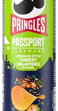 Pringles Jalapeño Estilo Mexicano queso jalapeño bote 165 gr.