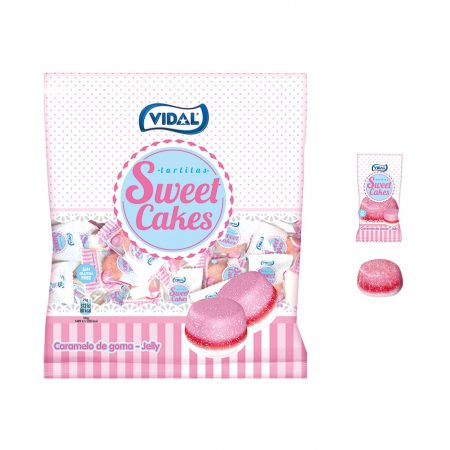 Sweet Cakes Vidal Bolsa 80 gr.
