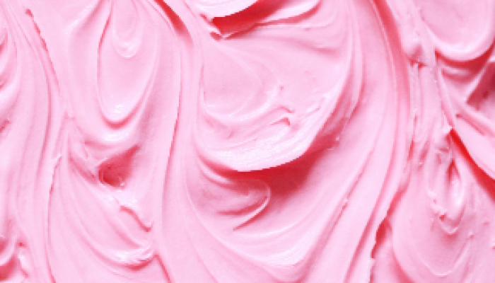 glaseado de color rosa en tarta-El bosque encantado